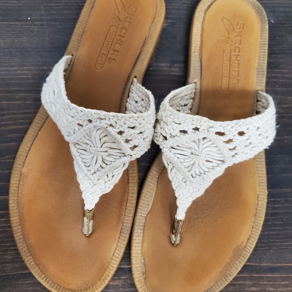 Women's Skechers flip flop